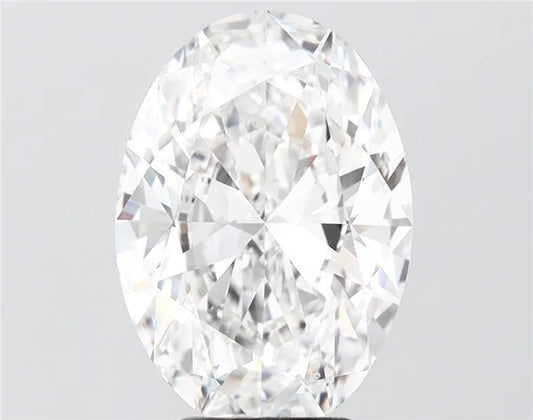 5.01ct Oval Lab Grown Diamond (Colour E, Clarity VS1, IGI Certified)