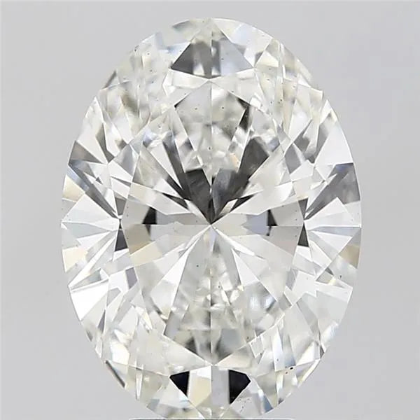5.01ct Oval Lab Grown Diamond (Colour G, Clarity VS2, IGI Certified)