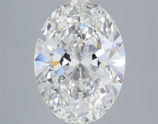 5.09ct Oval Lab Grown Diamond (Colour F, Clarity VVS2, IGI Certified)