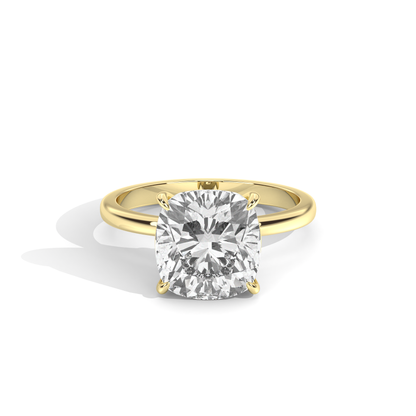 Elle Collection Engagement Ring – 14k Yellow Gold