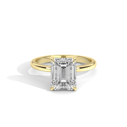 Elle Collection Engagement Ring – 14k Yellow Gold