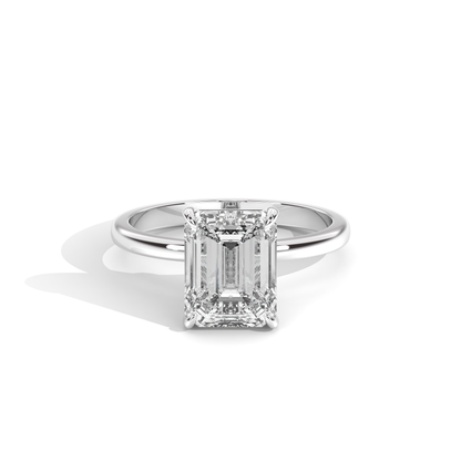 Elle Collection Engagement Ring – 14k White Gold