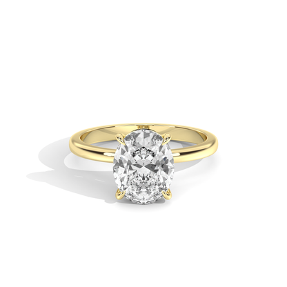 Elle Collection Engagement Ring – 14k Yellow Gold