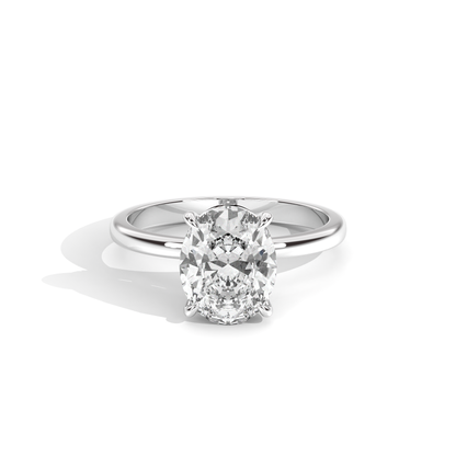 Elle Collection Engagement Ring – 14k White Gold