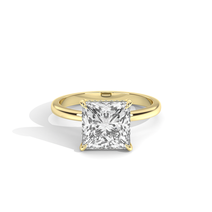 Elle Collection Engagement Ring – 14k Yellow Gold