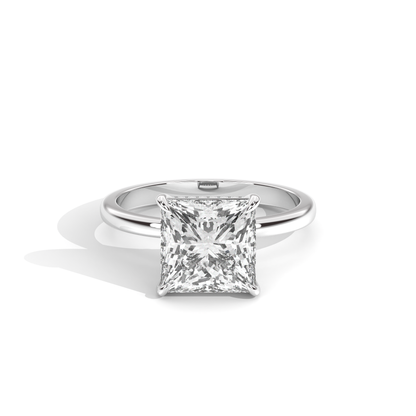 Elle Collection Engagement Ring – 14k White Gold