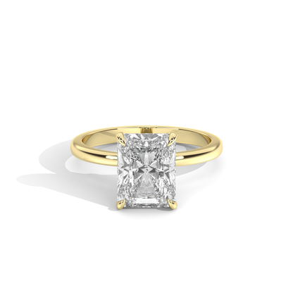 Elle Collection Engagement Ring – 14k Yellow Gold