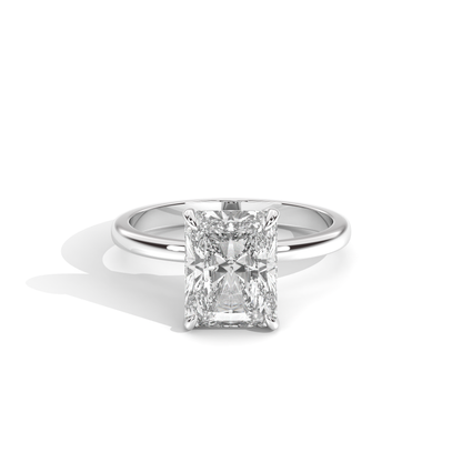 Elle Collection Engagement Ring – 14k White Gold