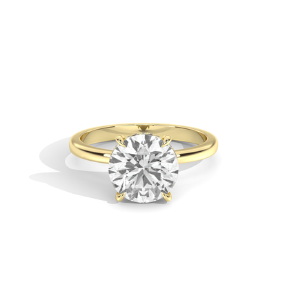 Elle Collection Engagement Ring – 14k Yellow Gold