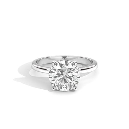 Elle Collection Engagement Ring – 14k White Gold