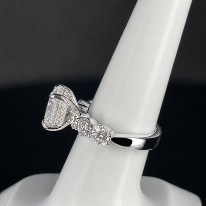 7.25 CTW Luxury Round Brilliant Lab-Grown Diamond Ring